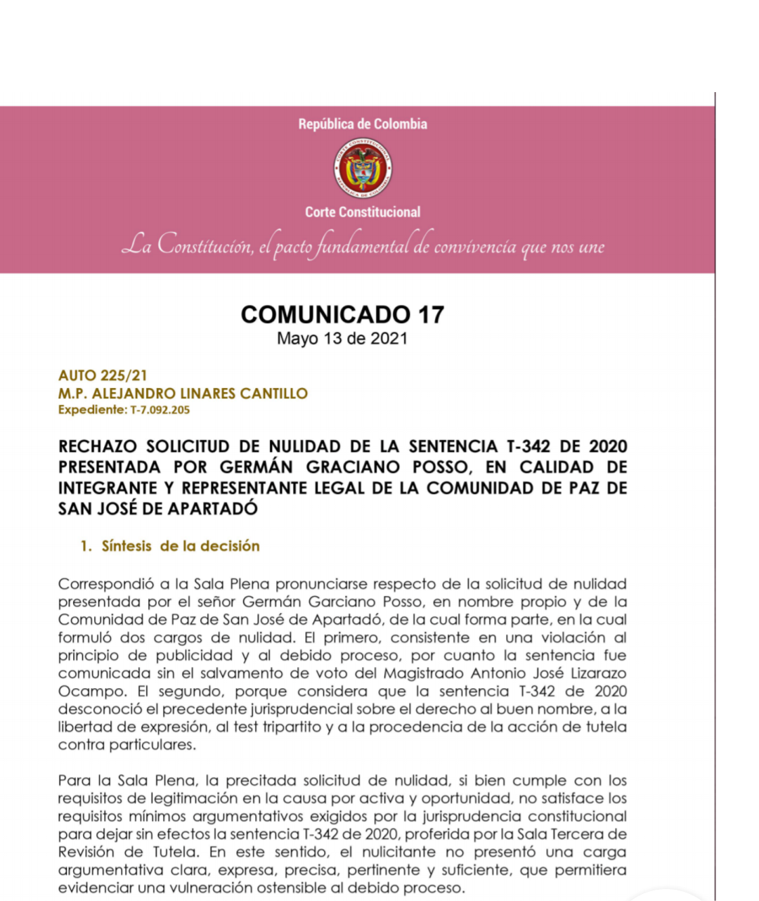 dhColombia Y las Cortes también se resquebrajaron IMG 20210626 211646