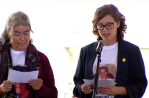 Palabras de Sabine Lichtenfels, en el acto de perdón y disculpas públicas por parte del presidente de La República, Gustavo Petro.
